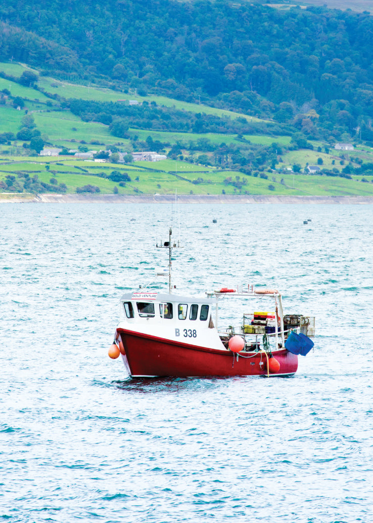 Blank Card - Sea Fishing Boat