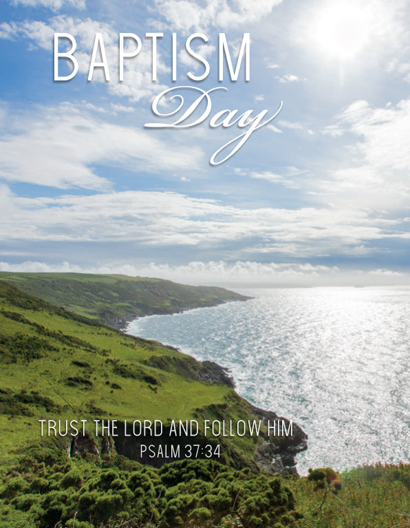 Baptism Card - Sunny Coastline