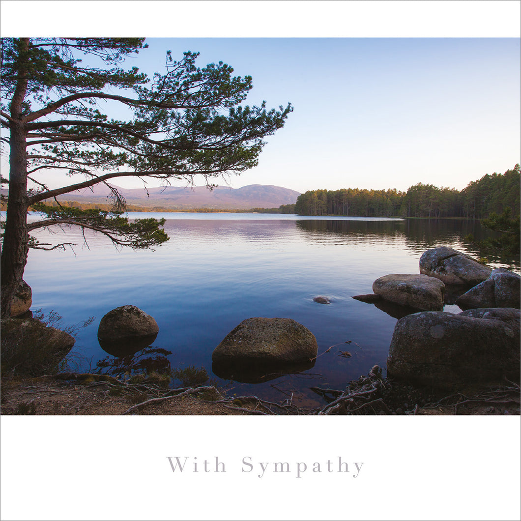 Sympathy Card - Loch Garten