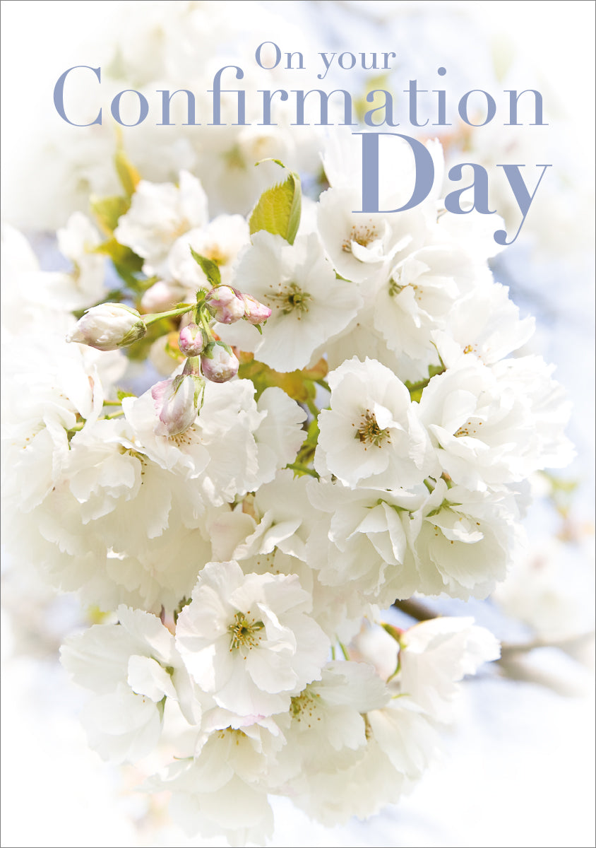 Confirmation Card - Spring Blossom