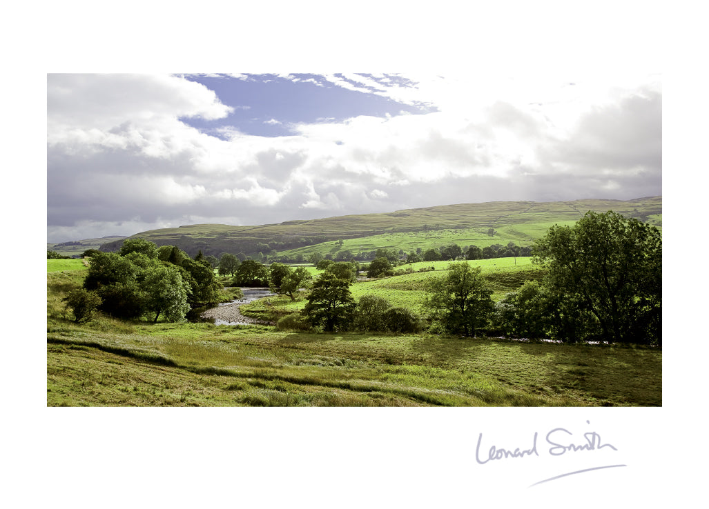 Blank Card - Yorkshire Dales River Scene