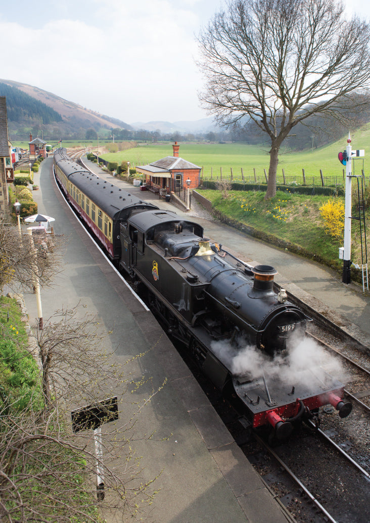 Blank Card - Steam Train