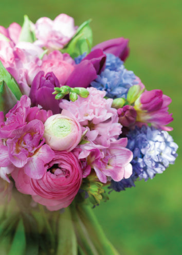 4211 Blank: Colourful Posy