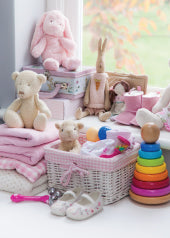 4236 Blank: Nursery Scene Pink