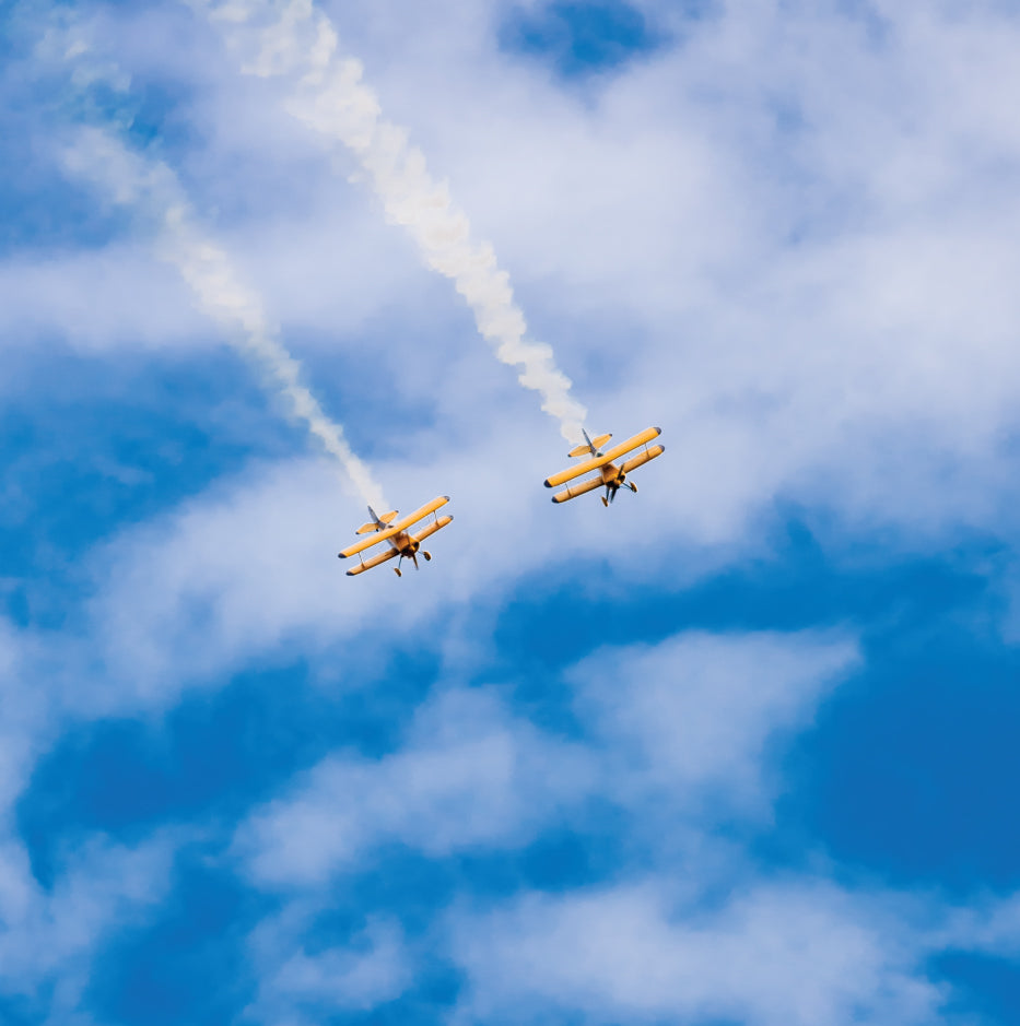 Blank Card - Pitts S2A Biplanes