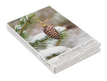 Load image into Gallery viewer, Christmas Card Wallet - Pine Cone (8 cards)
