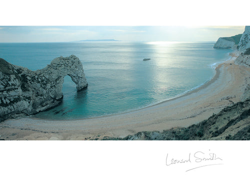 Blank Card - Durdle Door - Leonard Smith