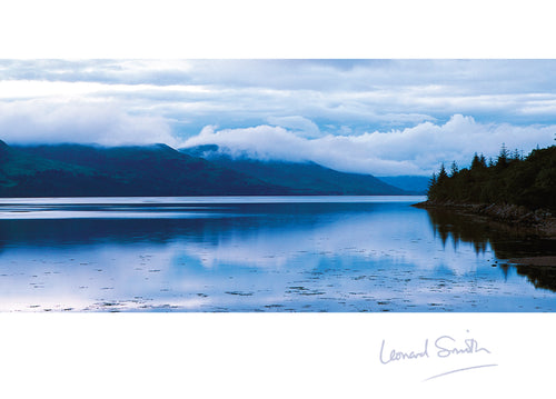 Blank Card - Loch Linnhe - Leonard Smith