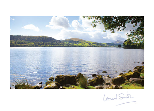 Blank Card - Bala Lake - Leonard Smith