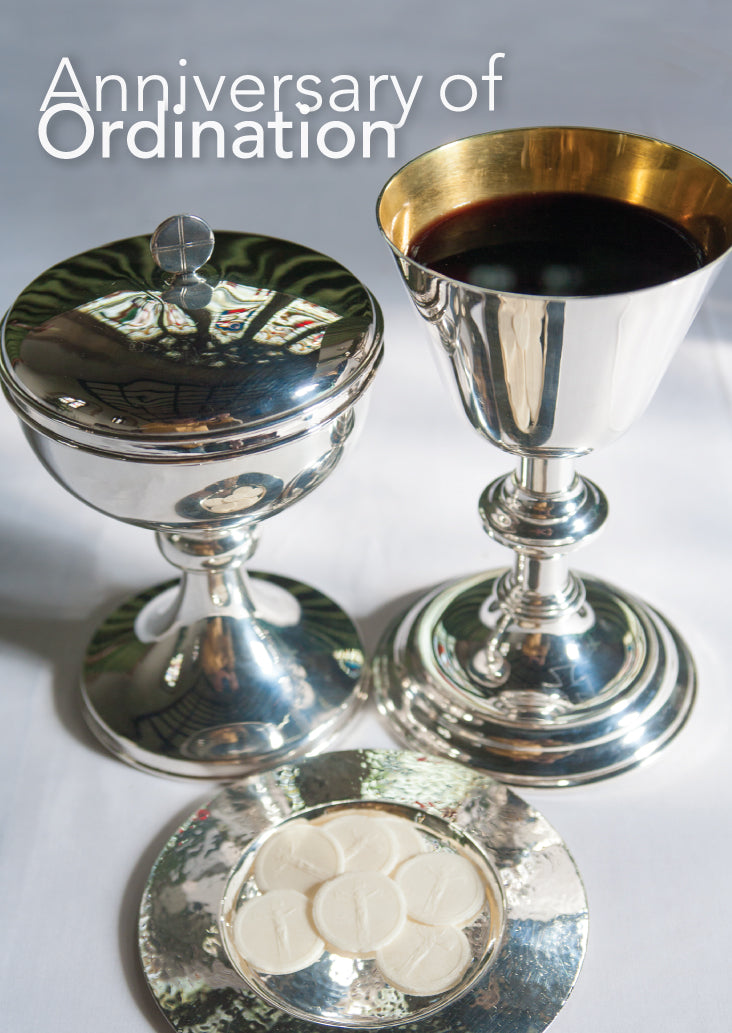 Ordination Card - Eucharist Table
