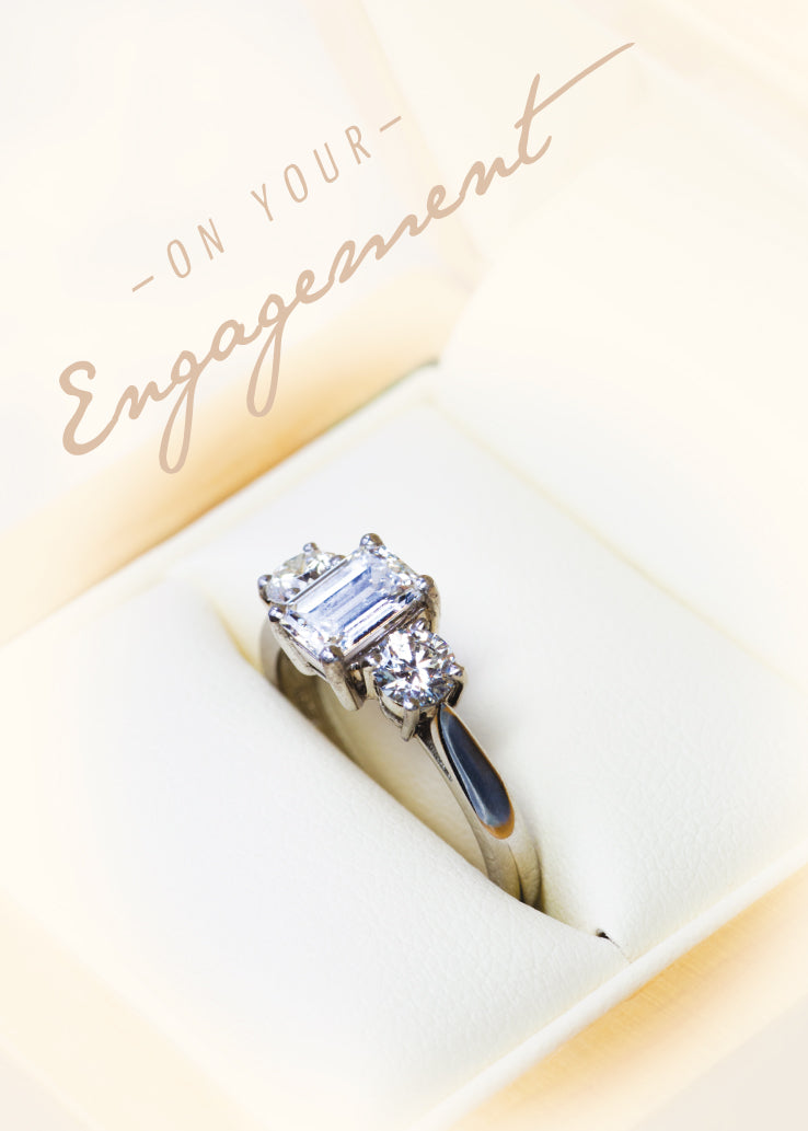 Engagement Card - Diamond Ring