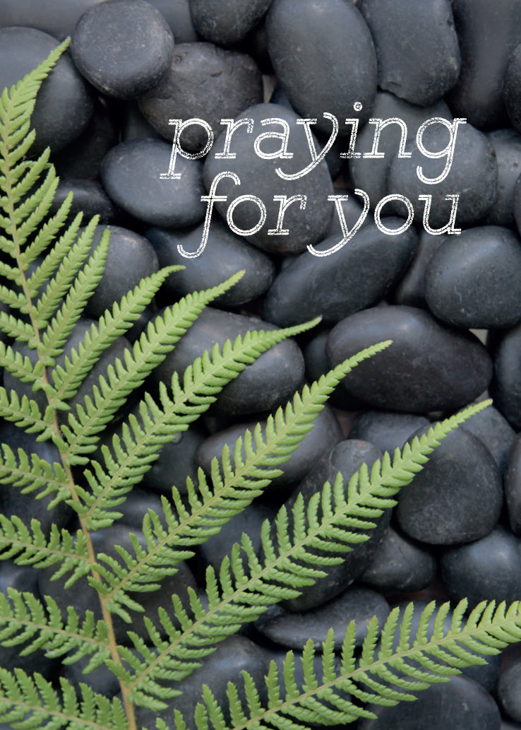 Praying for You Card - Pebbles And Bracken