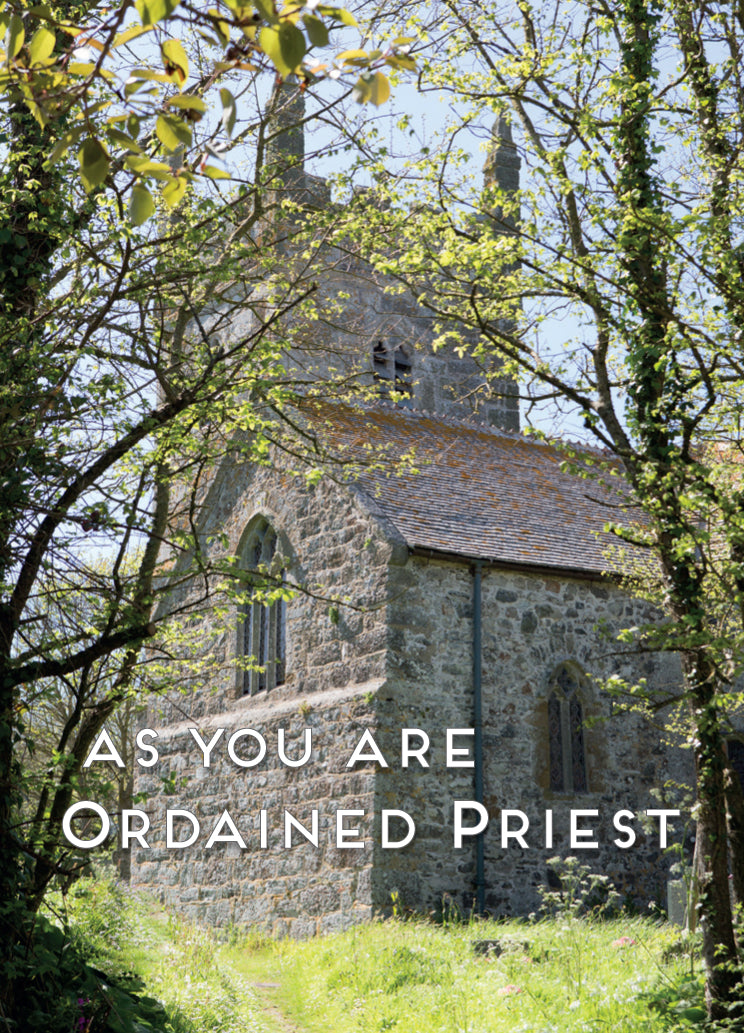 Ordination Card - Country Church