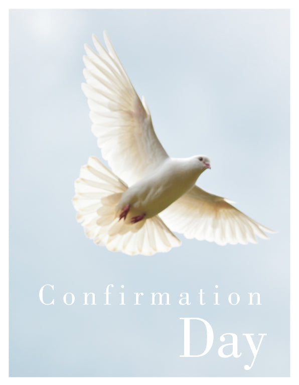 Confirmation Card - Dove In Flight
