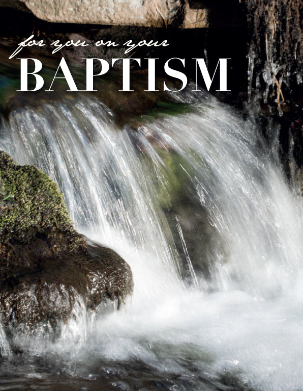 Baptism Card - Rushing Water - Leonard Smith