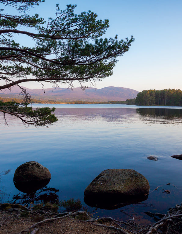 Blank Card - Scottish Lake Reflections