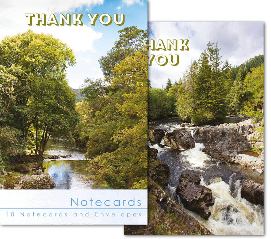 Thank You Notecard Wallet - Betws-y-coed (10 cards)
