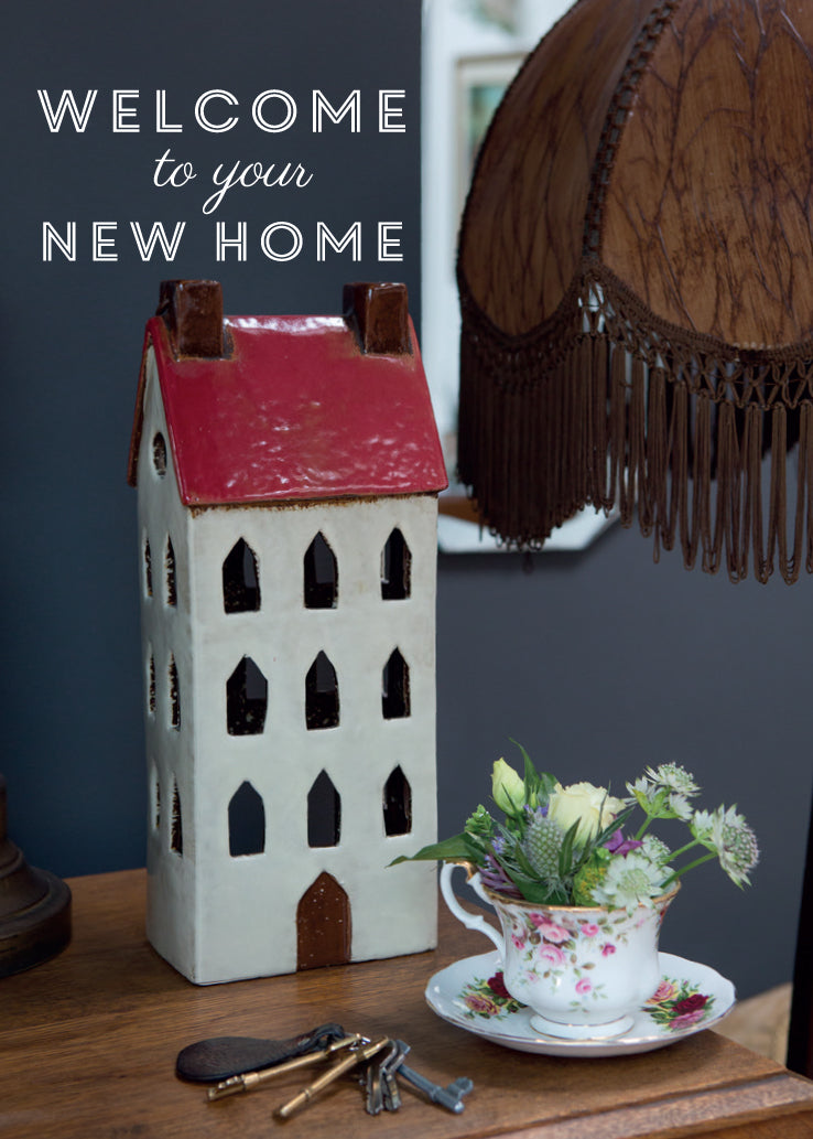 New Home Card - Ceramic Model House