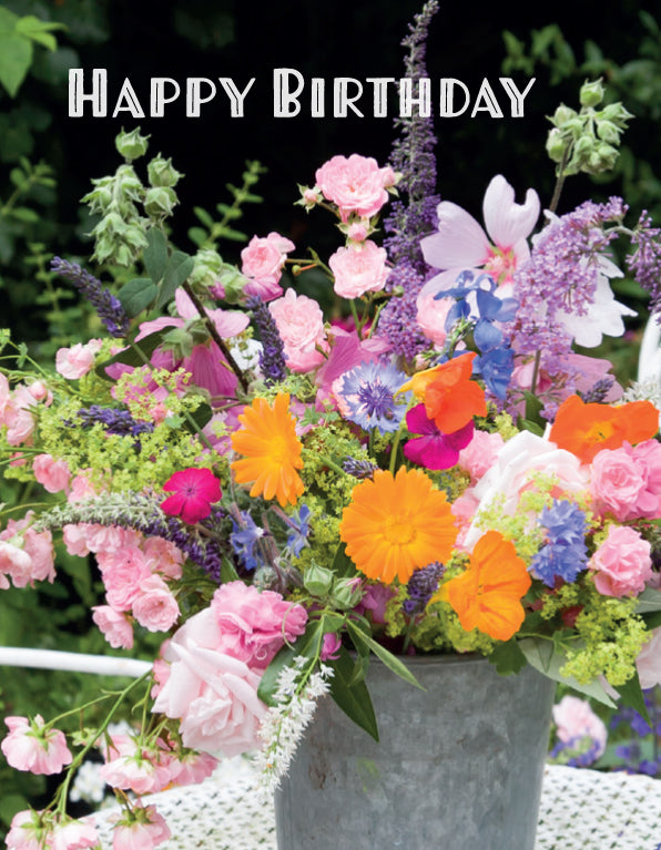 Birthday Card - Summer Bouquet
