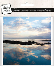 Load image into Gallery viewer, Photonotes Notecards - Skye Evening Shore (pack of 5)
