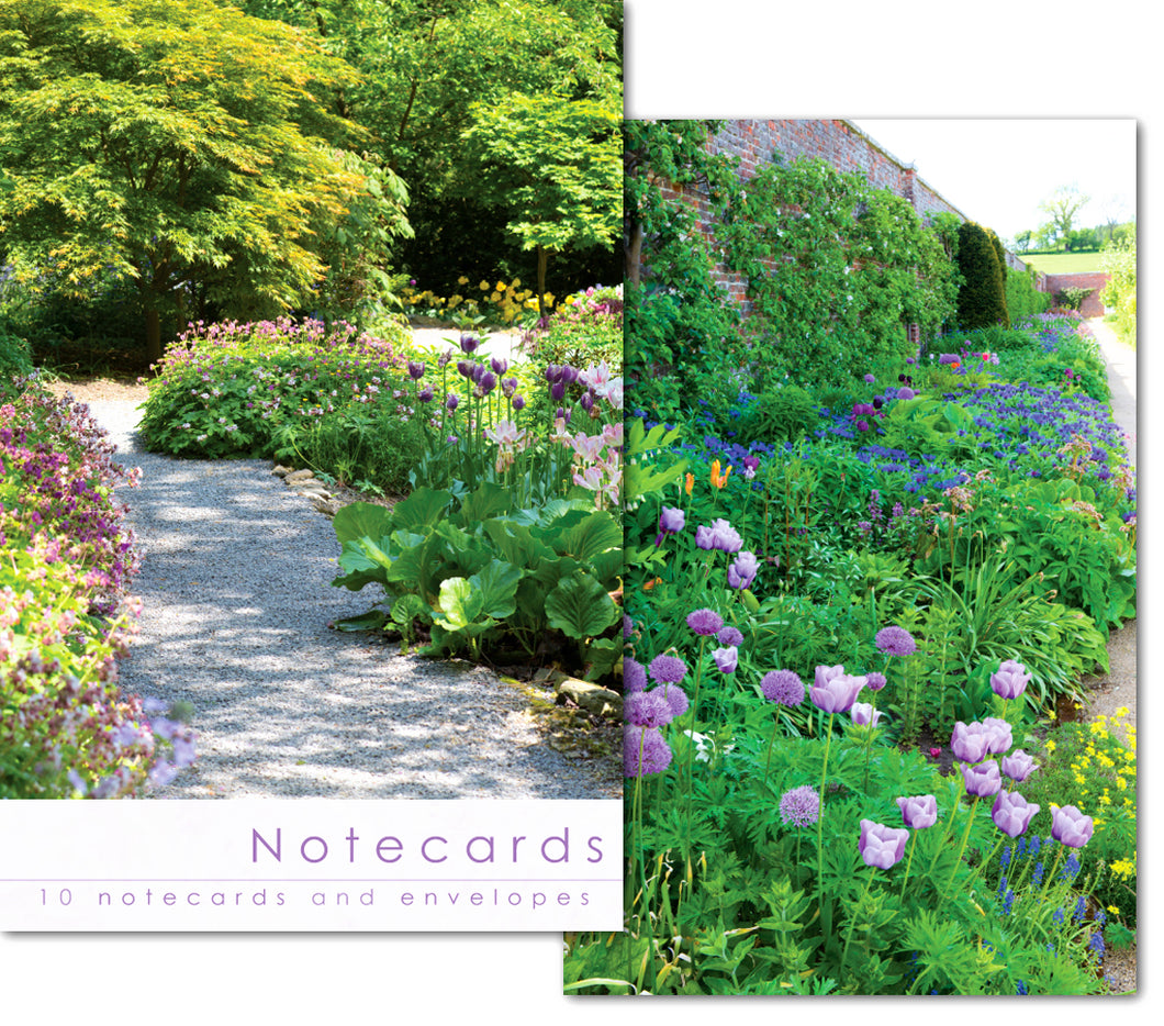 Notecard Wallet - Garden Scenes (10 cards)