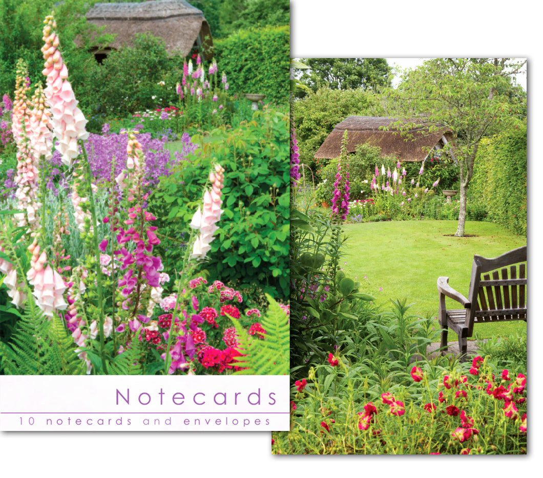 Notecard Wallet - Cottage Garden (10 cards)