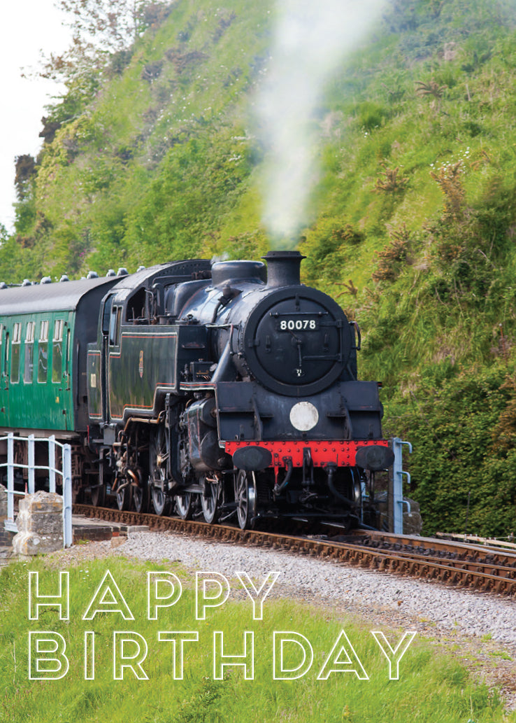 Birthday Card - Swanage Railway