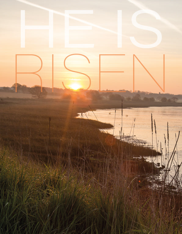 Easter Card - Sunrise/He Is Risen (pack of 4)